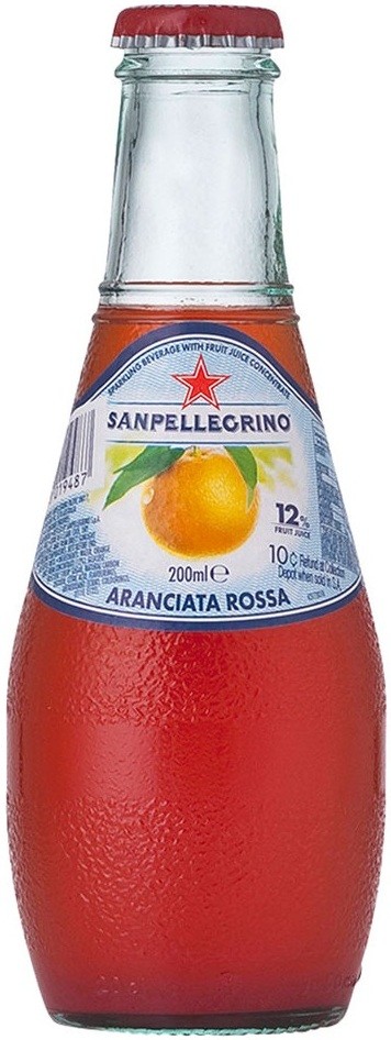 Напиток газированный  СанПеллегрино Красный апельсин 0,20 / Sanpellegrino Aranciata Rossa 0.2