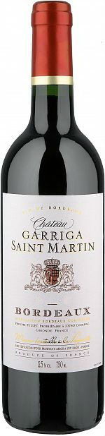 Шато Гаррига Сэн Мартэн Бордо / Chateau Garriga Saint Martin Bordeaux - подробнее Шато Гаррига Сэн Мартэн Бордо / Chateau Garriga Saint Martin Bordeaux