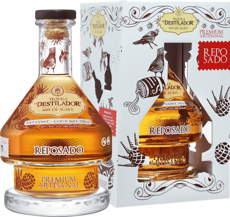 Текила Эль Дестиладор Репосадо Премиум Артесаналь / Tequila Destilador Reposado Premium Artesanal