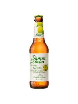 Напиток пивной со вкусом лимона Damm Lemon 0,33 мл ст/б 3,2 %
