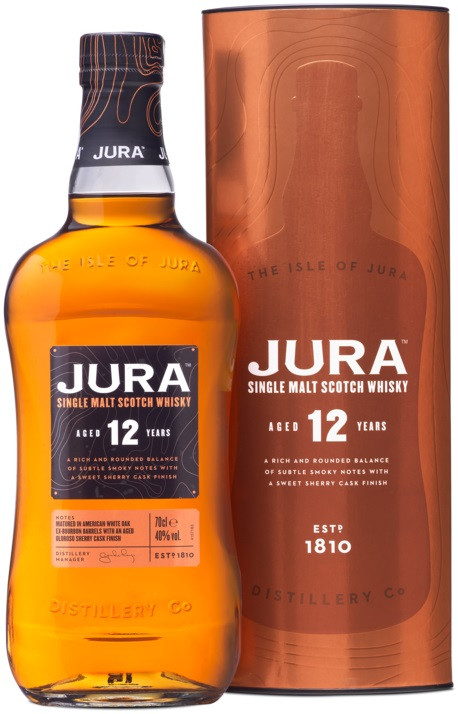 Виски Джура Эйджд 12 лет / Jura 12 Years Old