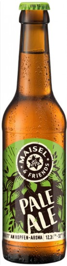 Пиво светлое нефильтрованное Майзел энд Френдс Пэйл Эль / Maisel & Friends Pale Ale 0.33 л