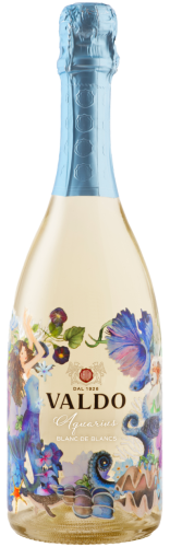 Игристое вино Вальдо Аквариус Блан де Блан Экстра Драй/Valdo Aquarius Blanc de Blancs Extra Dry