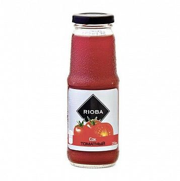 Сок томат с солью Rioba 0,25 стекло