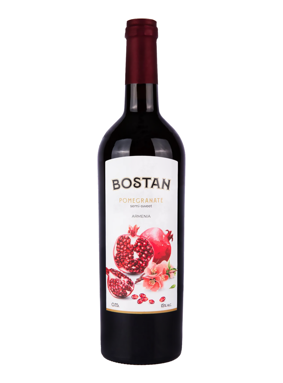 Вино гранатовое полусладкое Бостан Гранат / Bostan Pomegranate