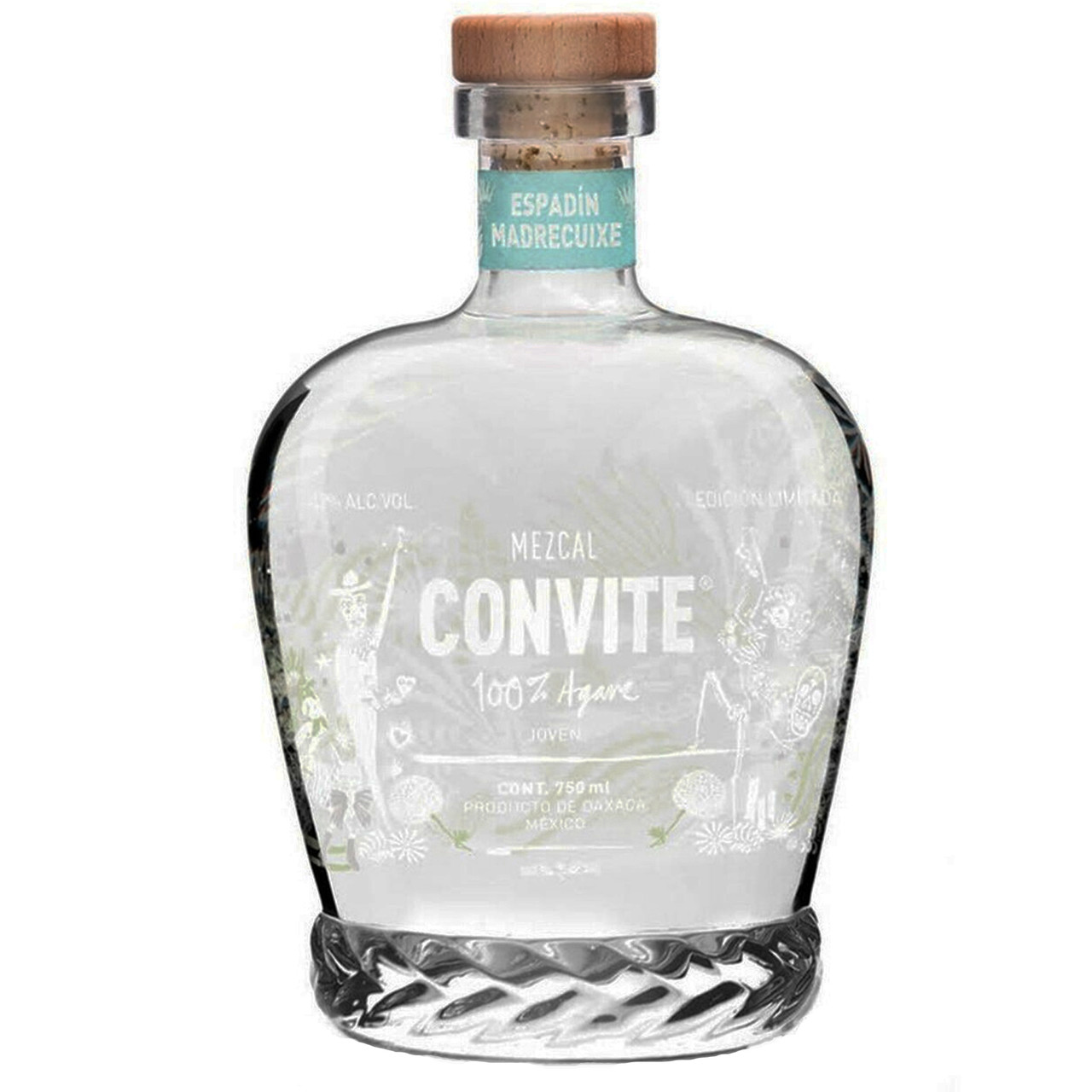 Мескаль Конвите Эспадин Мадрекуйксе Ховен 100% Агава / Mezcal Convite Madrecuishe Joven