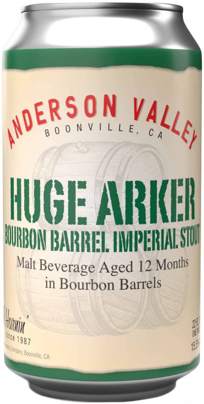 Хьюдж Аркер Бурбон Баррель Империал Стаут / Huge Arker Bourbon Barrel Imperial Stout