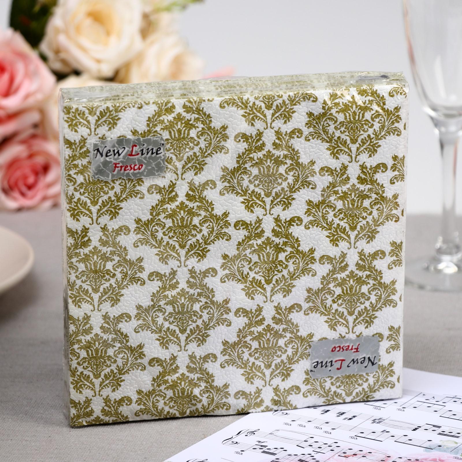 Салфетки New Line FRESCO Барокко 33*33 см