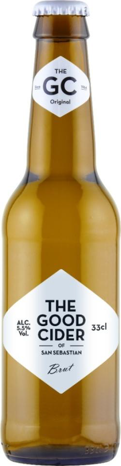 Сидр Гуд Сайдер Сан-Себастьян Брют 0,33 / The Good Cider of San Sebastian Brut