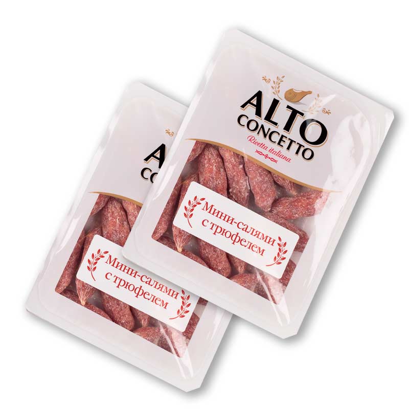 Alto Concetto мини-салями с трюфелем - подробнее Alto Concetto мини-салями с трюфелем