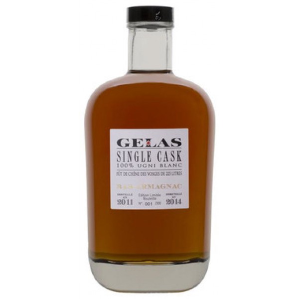 Арманьяк Желас Баз Арманьяк Сингл Каск Уньи Блан 5 лет / Gelas Bas Armagnac Single Cask Ugni Blanc 5