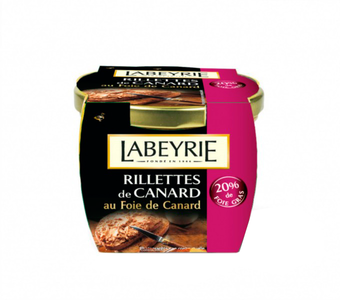 Рийет утиный с печенью (20% фуа гра) Labeyrie 170г - подробнее Рийет утиный с печенью (20% фуа гра) Labeyrie 170г