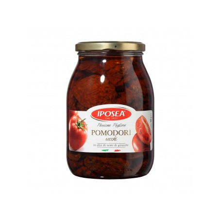 Томаты сушеные в масле IPOSEA 900 гр стекло
