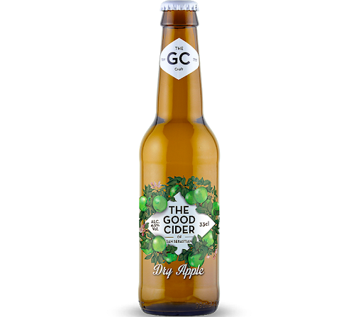 Сидр Гуд Сайдер Сан-Себастьян Зеленое Яблоко 0,33 /  The Good Cider of San Sebastian Apple