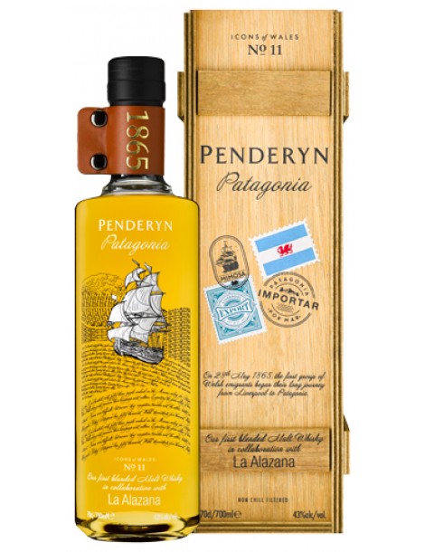 Виски солодовый Пендерин Патагония в дер. футл. / Penderyn Patagonia - подробнее Виски солодовый Пендерин Патагония в дер. футл. / Penderyn Patagonia