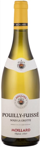 Вино белое сухое Мойяр Пуйи-Фюиссе Су Ла Гротт / Moillard Pouilly-Fuisse Sous la Grotte