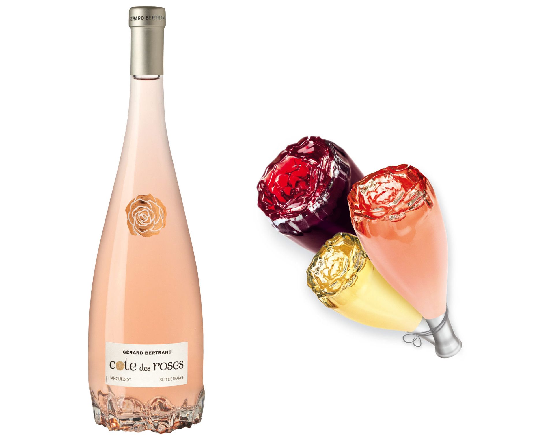 Вино розовое сухое Жерар Бертран Кот де Роз Розе / Gerard Bertrand Cote des Roses Rose