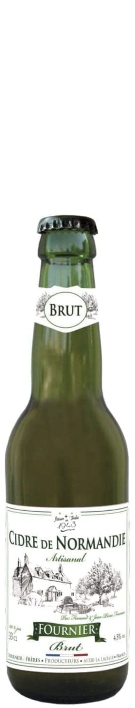 Сидр игристый яблочный сухой Фурнье Брют /Fournier Artisanal Brut