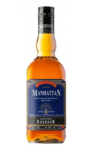 Виски купажированный Бурбон Манхэттен/Manhattan 3 Years Old 0.7 л - подробнее Виски купажированный Бурбон Манхэттен/Manhattan 3 Years Old 0.7 л