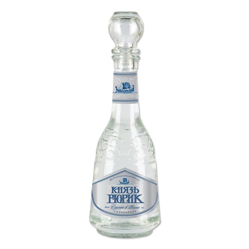 Водка Князь Рюрик Серебряная 0,5 / Knyaz Rurik Silver Vodka 0.5