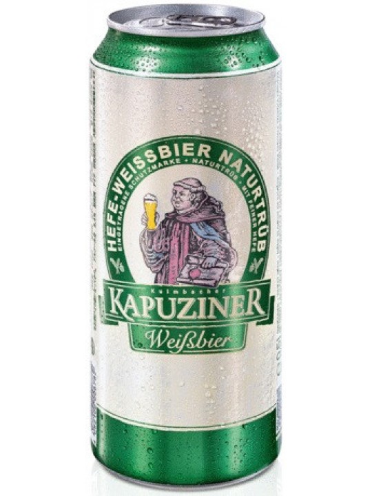 Пиво светлое нефильтрованное Капуцинер Вайсбир / Kapuziner Weissbier