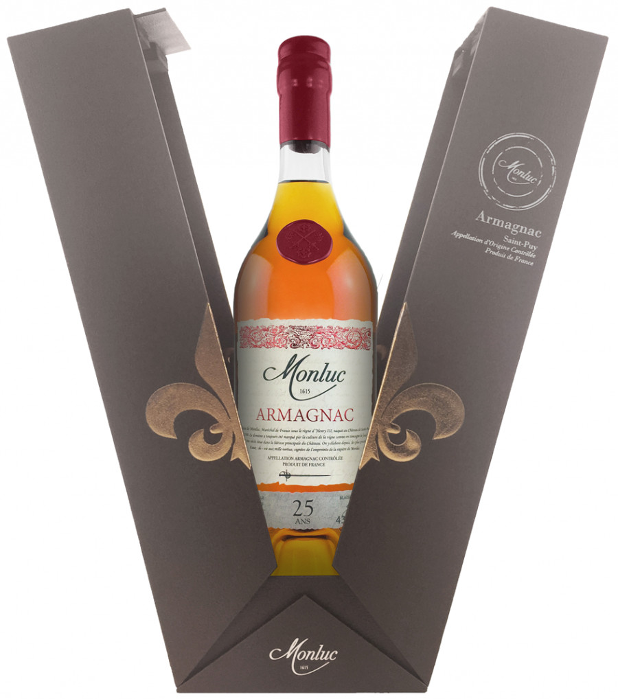 Арманьяк "Монлюк Арманьяк 25 лет" / Monluc" 25 Ans, Armagnac