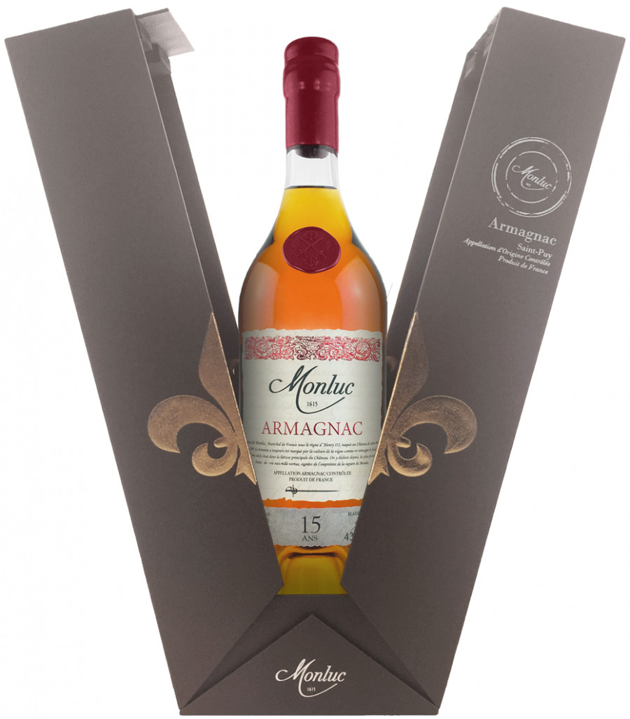 Арманьяк "Монлюк Арманьяк 15 лет"/ Monluc" 15 Ans, Armagnac
