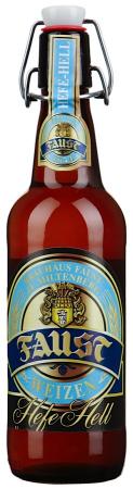 Пиво светлое фильтрованное Фауст Вайцен Хефе Хелль / Faust Weizen Hefe Hell