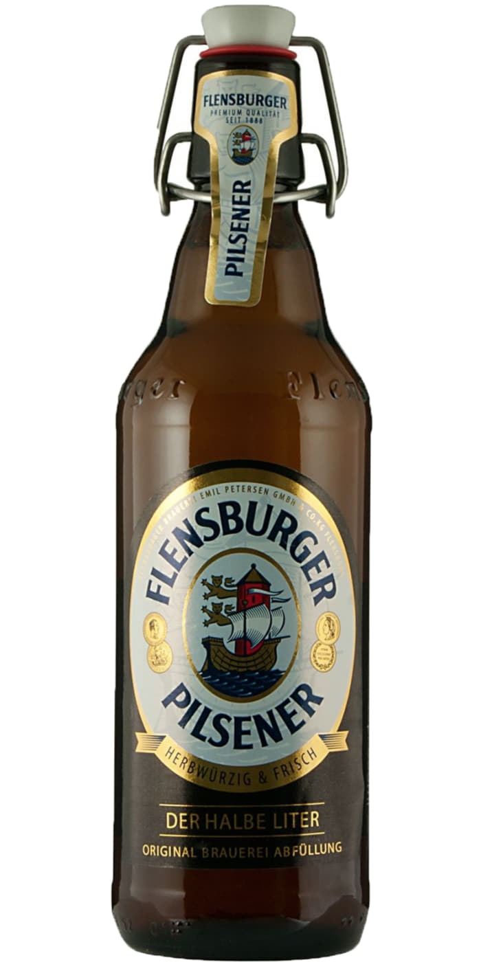 Пиво светлое фильтрованное Фленсбургер Пилснер / Flensburger Pilsener