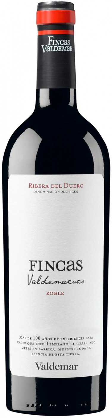 Вино красное Финкас Вальдемакуко Робле Рибера дель Дуэро / Fincas Valdemacuco Roble Ribera del Duero