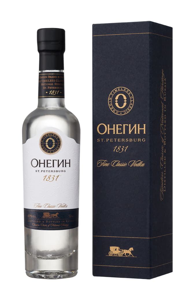 Водка Онегин 0,7 л в п/к / Onegin Vodka 0.7