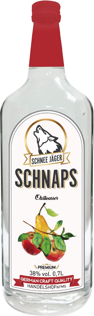 Шнапс Шнее Егер Яблоко и Груша / Schnee Jager Obstwasser