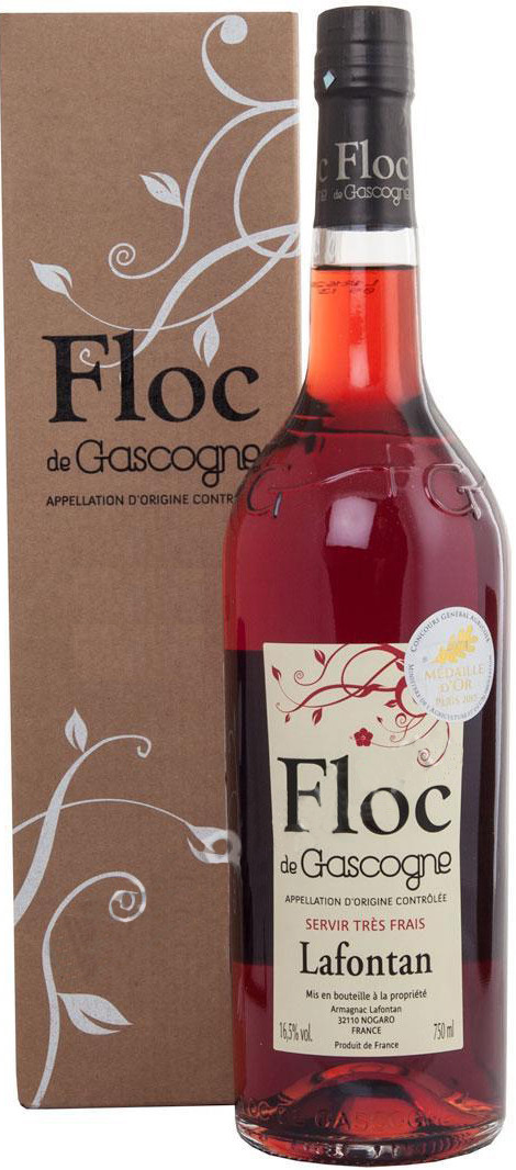 Вино десертное Флок де Гасконь Лафонтан Руж / Lafontan Floc de Gascogne Rouge