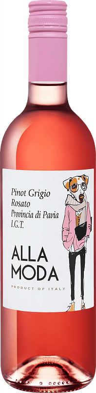 Алла Мода Пино Гриджио Розато делле Венецие / Alla Moda Pinot Grigio Rosato delle Venezie - подробнее Алла Мода Пино Гриджио Розато делле Венецие / Alla Moda Pinot Grigio Rosato delle Venezie
