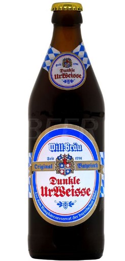 Пиво темное нефильтрованное Вилл-Брау Данкле УрВайсе / Will-Brau Dankle UrWeisse