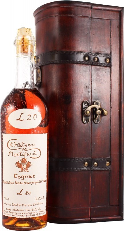 *Коньяк Шато де Монтифо 20-летний в сундуке / Chateau de Montifaud 20 yo