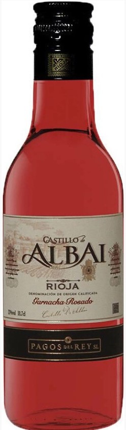Вино розовое сухое Кастильо де Альбаи Риоха / Castillo de Albai Garnacha Rosado 0,187л - подробнее Вино розовое сухое Кастильо де Альбаи Риоха / Castillo de Albai Garnacha Rosado 0,187л