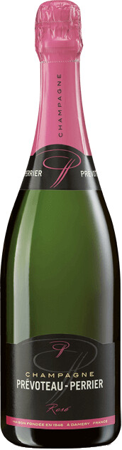 Шампанское розовое Превото-Перье Розе Брют / Prevoteau Perrier Rose Brut