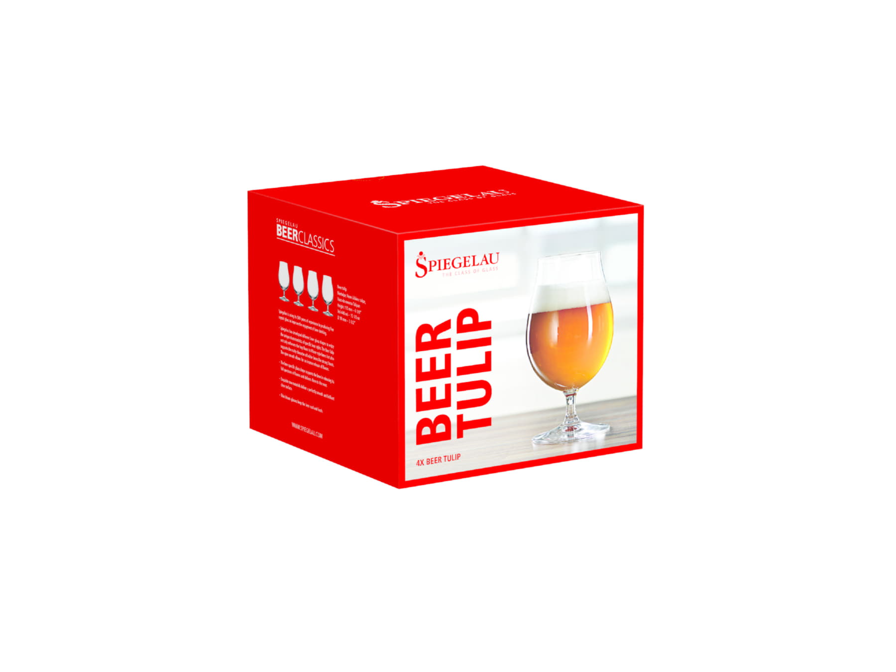 Набор бокалов для пива Beer Classics Tulip 440 мл, 4 шт, Spiegelau - подробнее Набор бокалов для пива Beer Classics Tulip 440 мл, 4 шт, Spiegelau