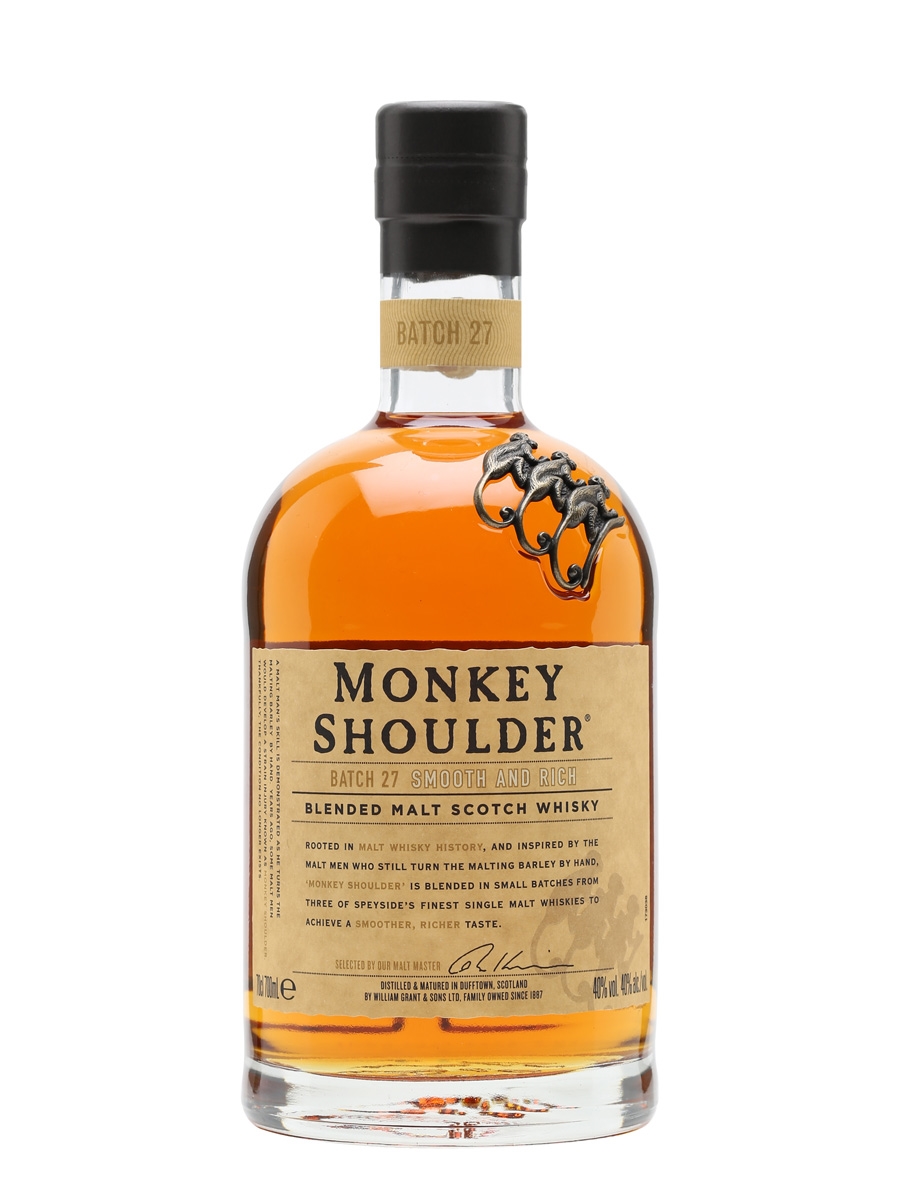 Виски Манки Шолдер Батч 27 0,7 / Monkey Shoulder Batch 27 - подробнее Виски Манки Шолдер Батч 27 0,7 / Monkey Shoulder Batch 27