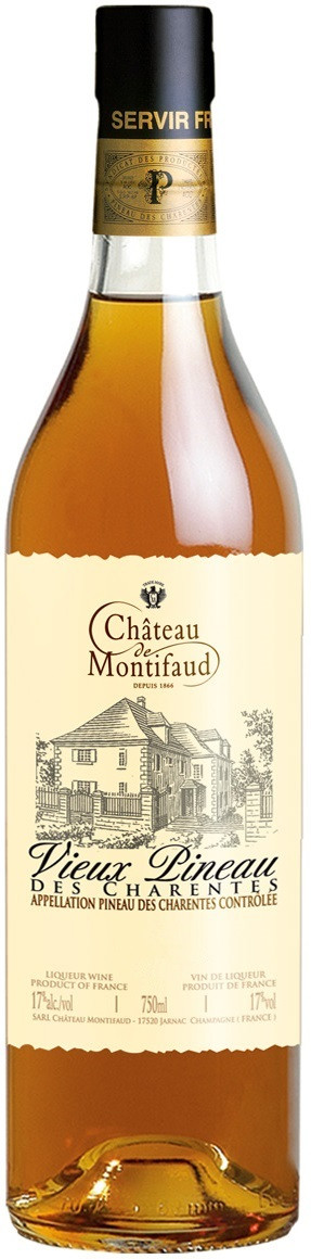 Вино ликерное Пино де Шарант Шато де Монтифо Блан 10 лет / Chateau de Montifaud Blanc 10 Years Old