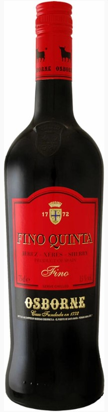 Херес Осборн Фино Кинта / Jerez Osborne Fino Quinta