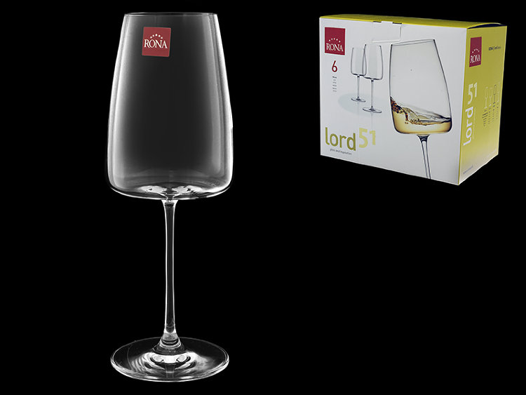 Бокал для белого вина Lord 510 мл, Rona - подробнее Бокал для белого вина Lord 510 мл, Rona