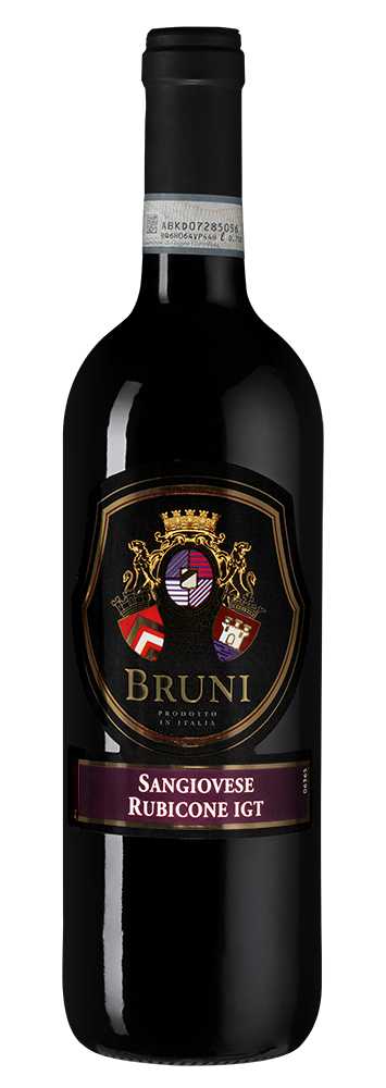 Вино полусухое красное Бруни Санджовезе Рубиконе / Bruni Sangiovese, Caviro,