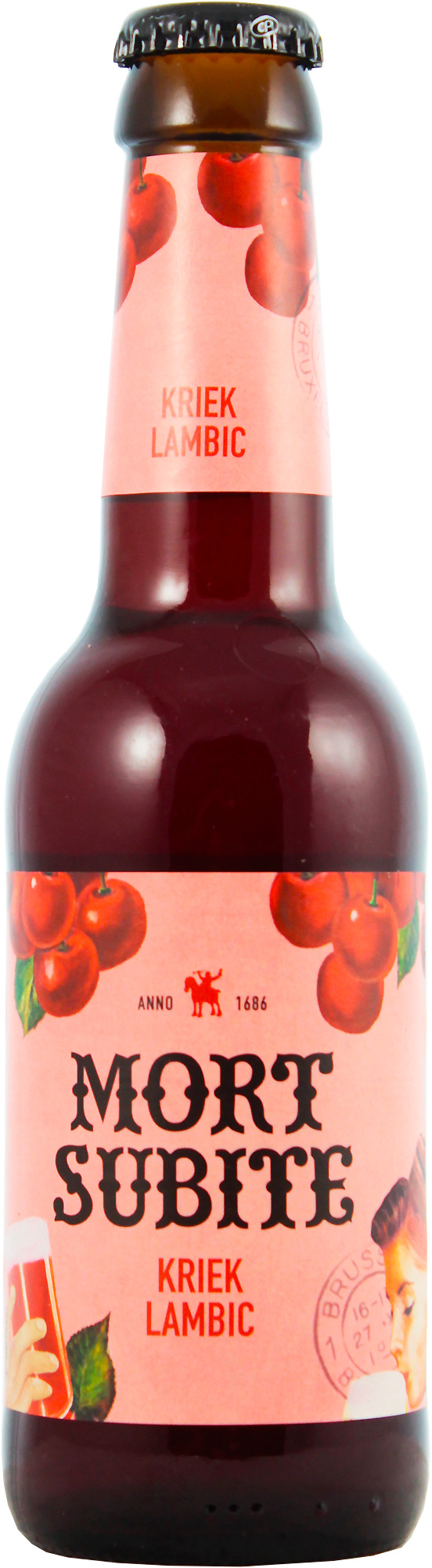 Пиво светлое фильтрованное Морт Сюбите Крик Ламбик / Mort Subite Kriek Lambic