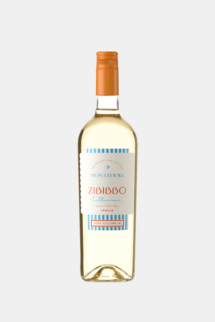 Вино сухое белое Монтефьоре Зибиббо / Montefiore Zibibbo Terre Siciliane