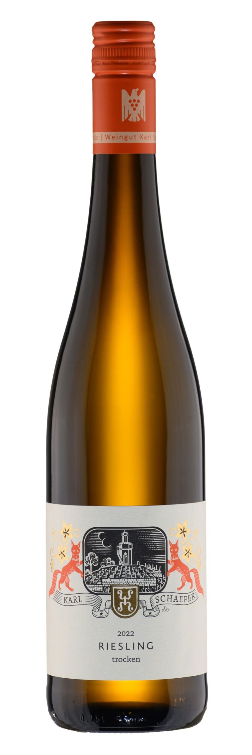Вино сухое белое региона Пфальц Карл Шафер Рислинг / Karl Schaefer Riesling - подробнее Вино сухое белое региона Пфальц Карл Шафер Рислинг / Karl Schaefer Riesling