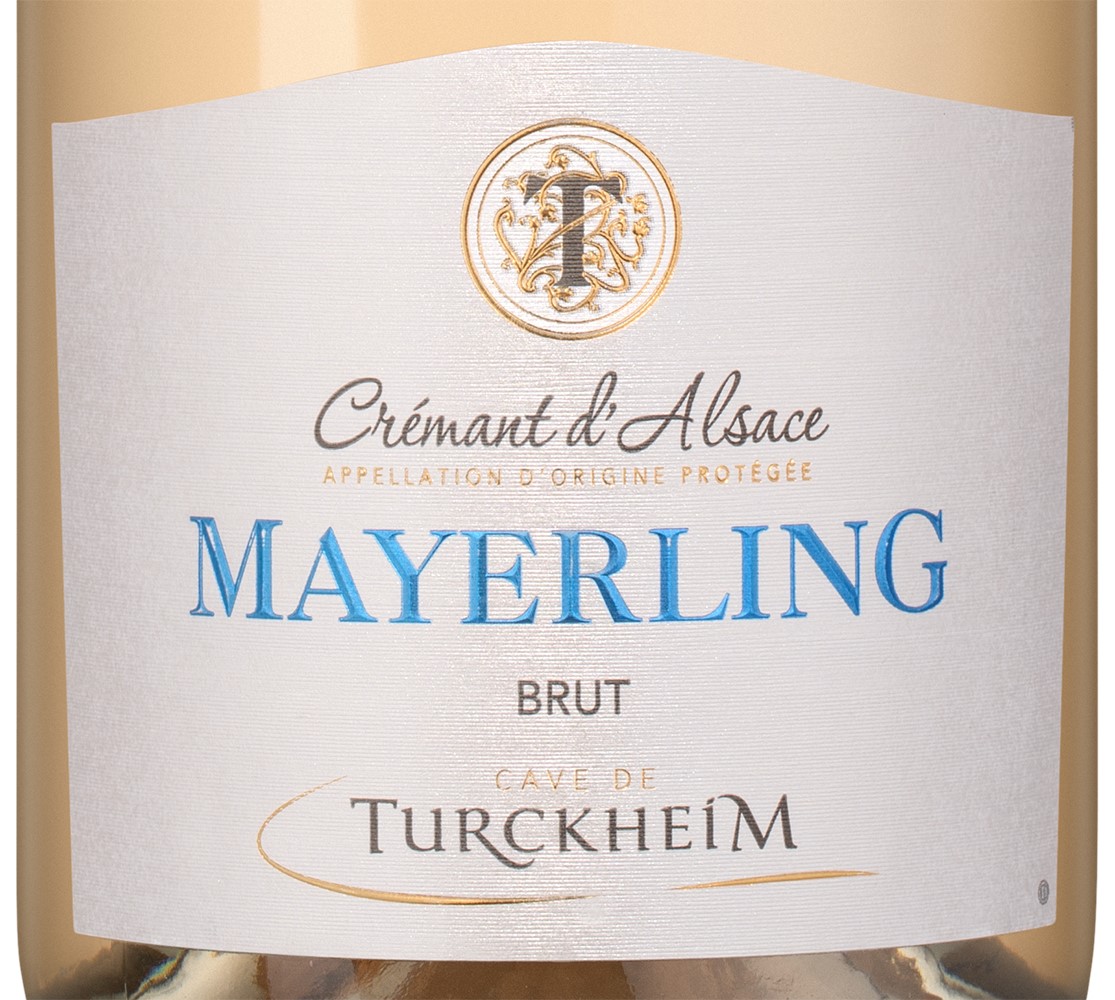 Вино игристое экстра брют розовое Креман д'Эльзас Майерлинг Розе /Mayerling Rose Cremant d'Alsace