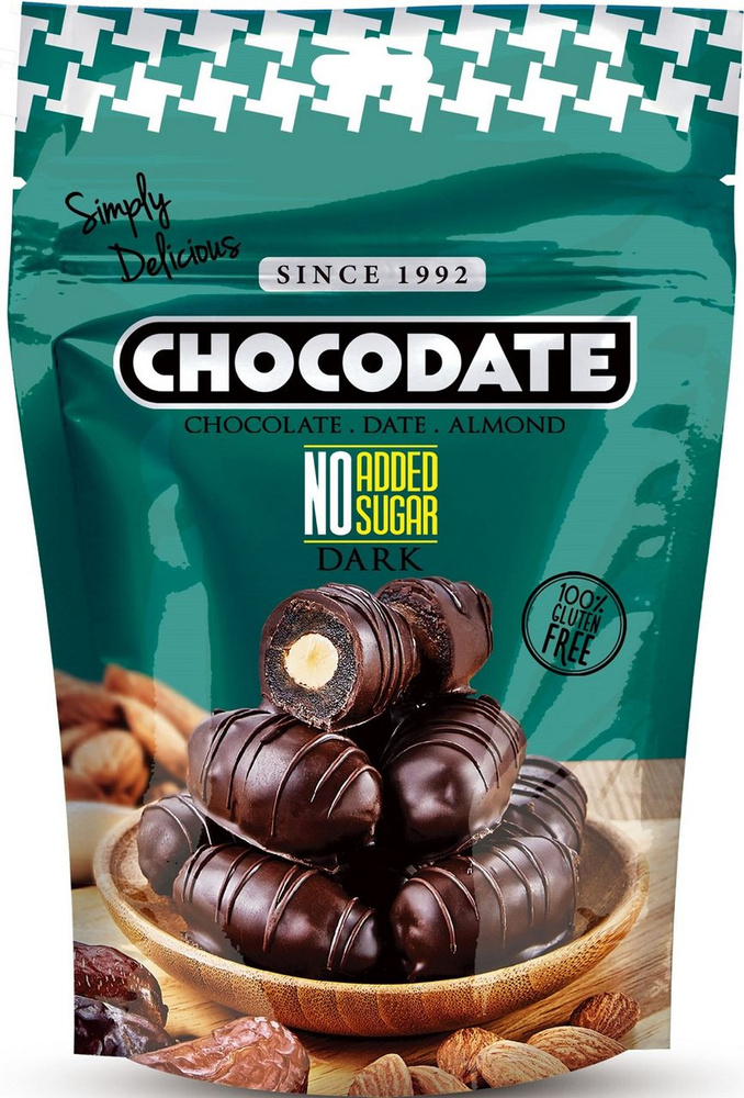 Финики с миндалем в темном шоколаде Chocodate 100гр. - подробнее Финики с миндалем в темном шоколаде Chocodate 100гр.