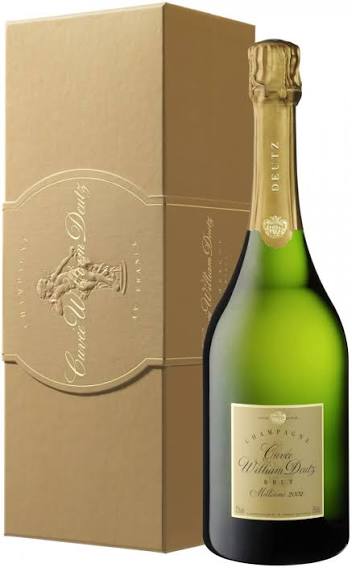 Шампанское Cuvee William Deutz Brut Blanc Millesime, 2002, gift box,